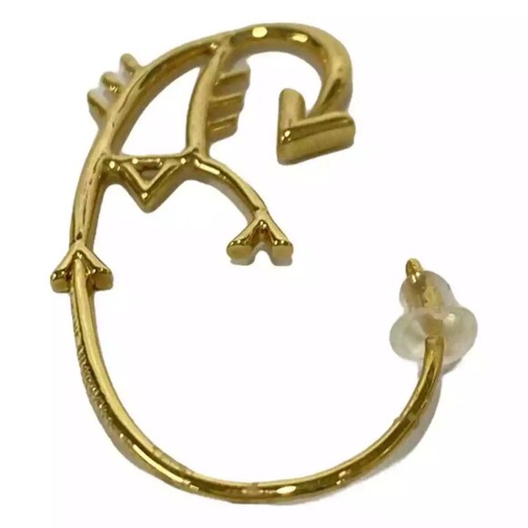 Auth LOUIS VUITTON - Gold Unconfirmed Earrings Hardware - Picture 2 of 3